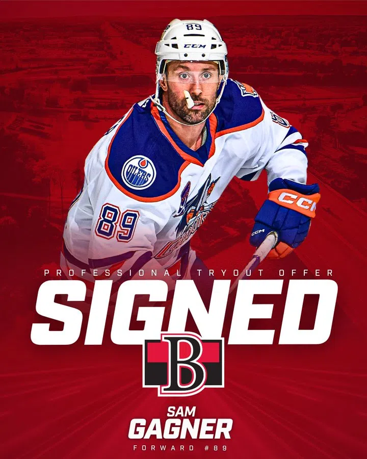 Forward Sam Gagner agrees to professional tryout with Belleville Sens