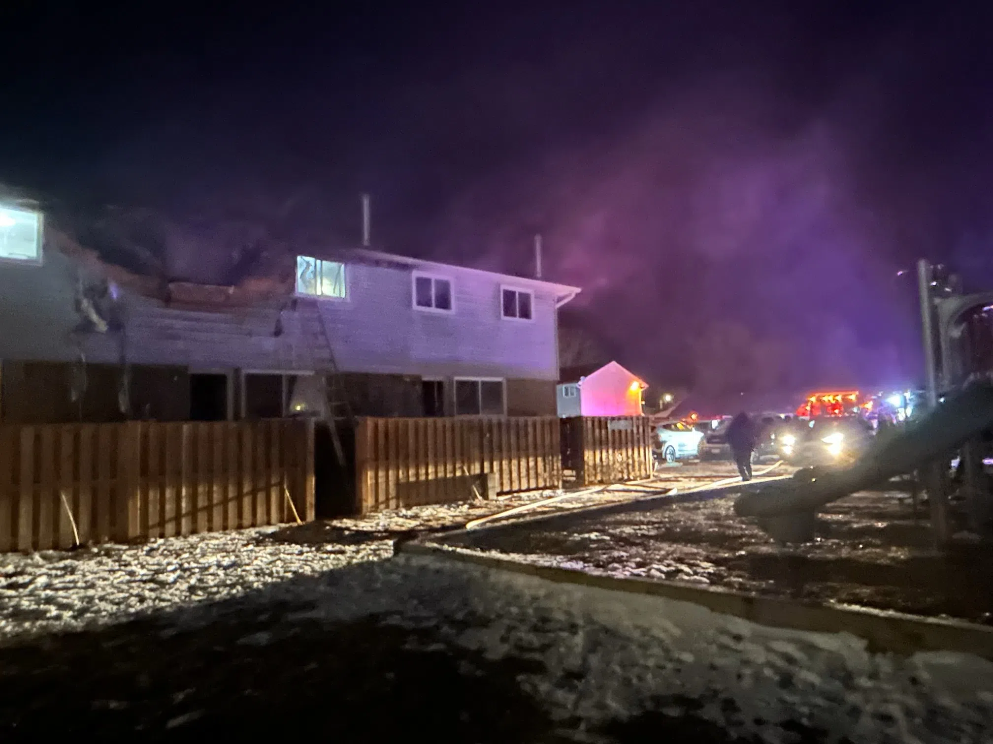 Early morning fire in Belleville