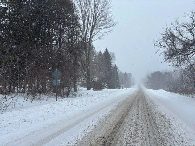 Snow possible for the Quinte region on Sunday