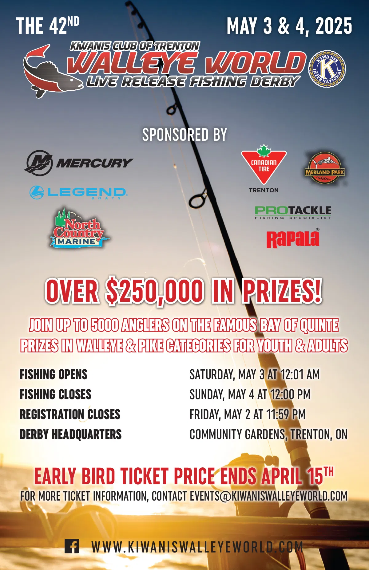 Fishing tournament returns to Quinte region