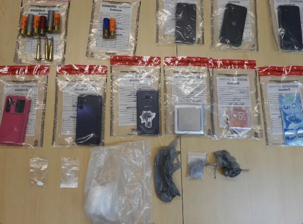 Drug and weapons bust in Belleville