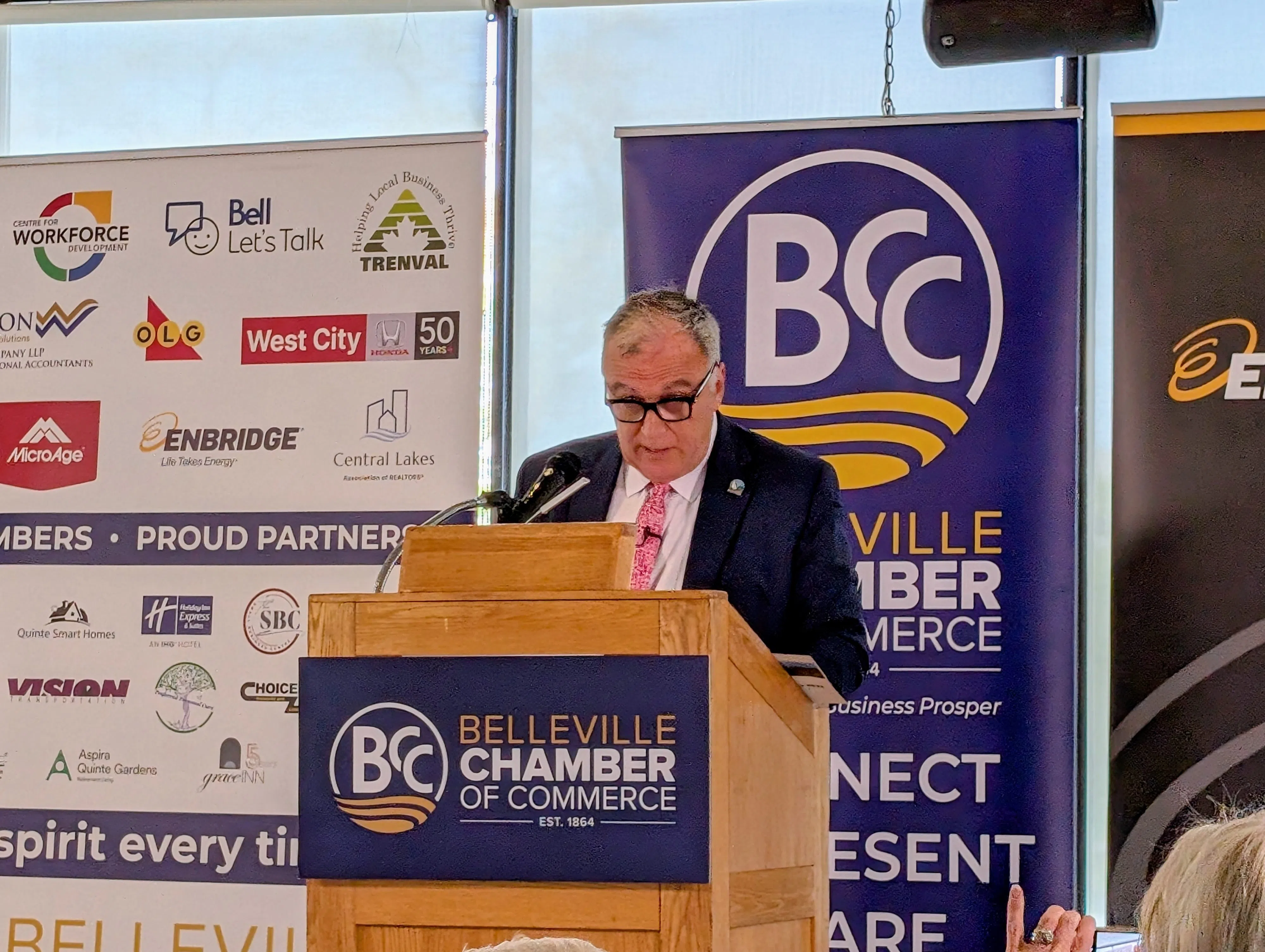 Belleville mayor delivers State of the City address at chamber breakfast