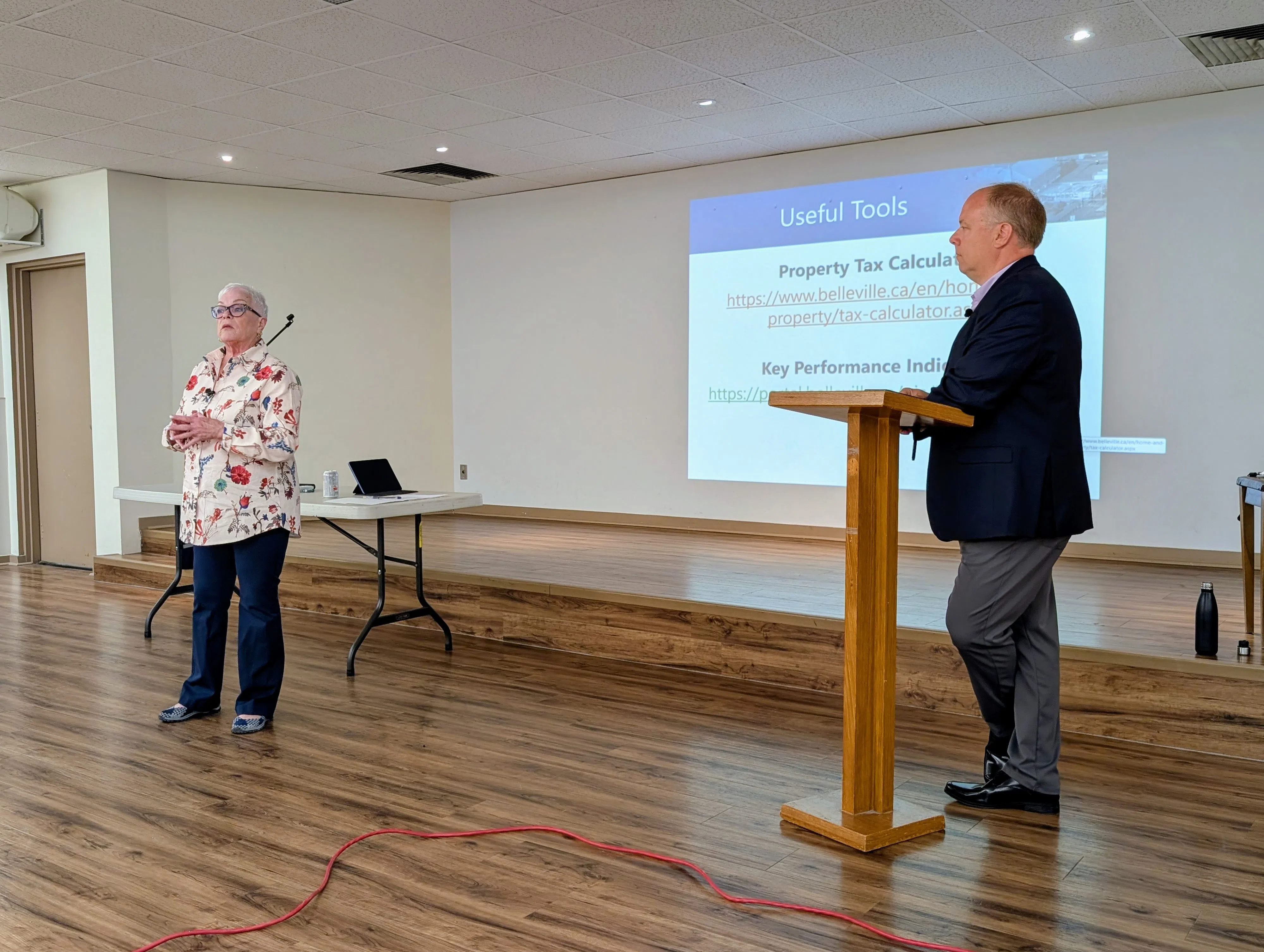 Thurlow ward councillors hold town hall at Gerry Masterson Community Centre