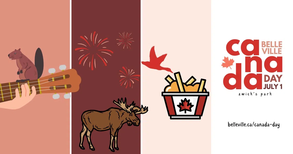 Canada Day lineup at West Zwick's Park