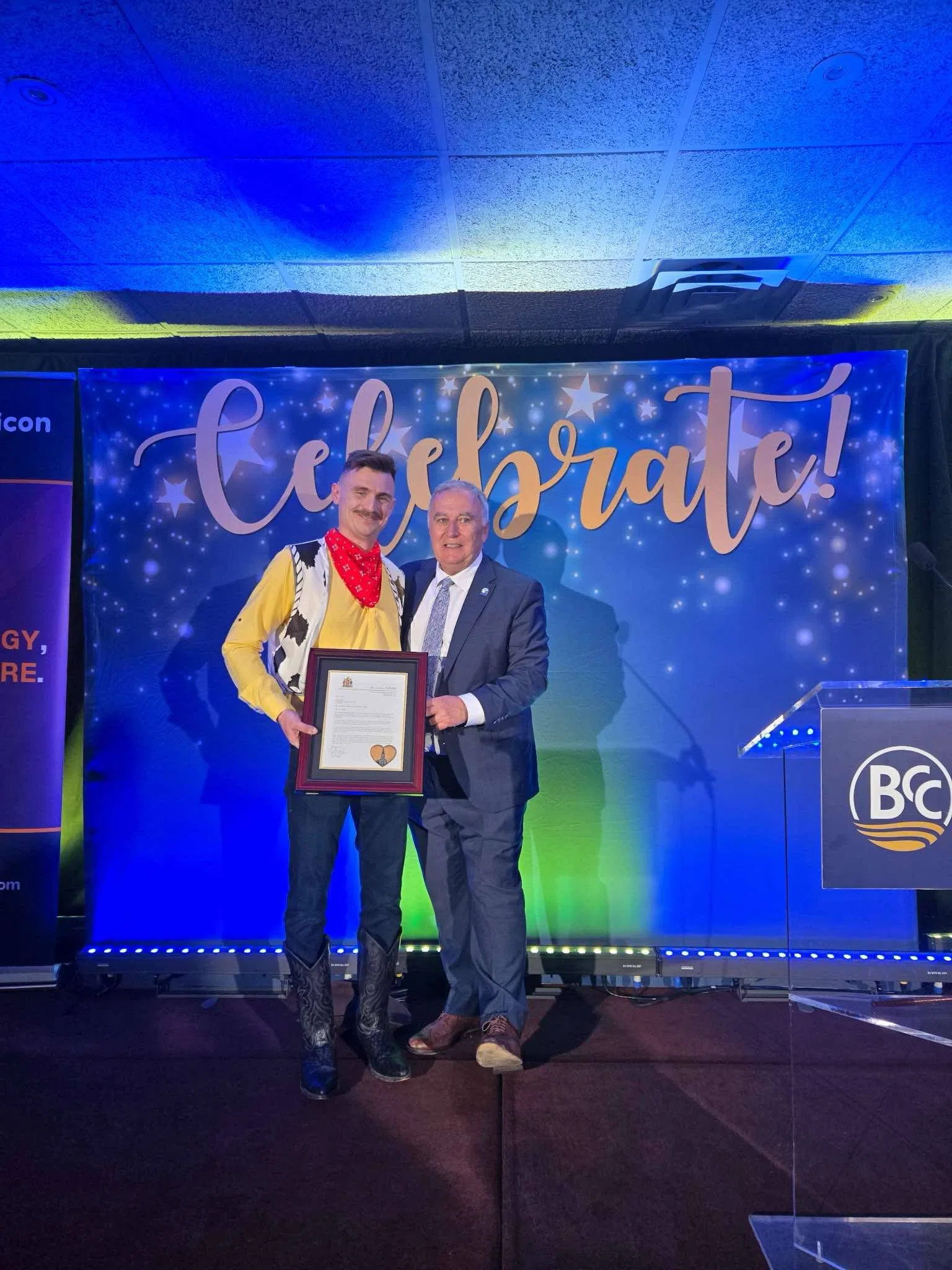 Chamber president first recipient of Mayor's Heart of the Community Award