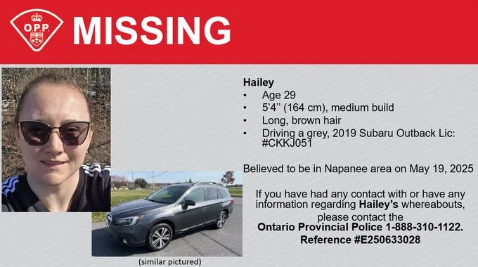 OPP seek missing person