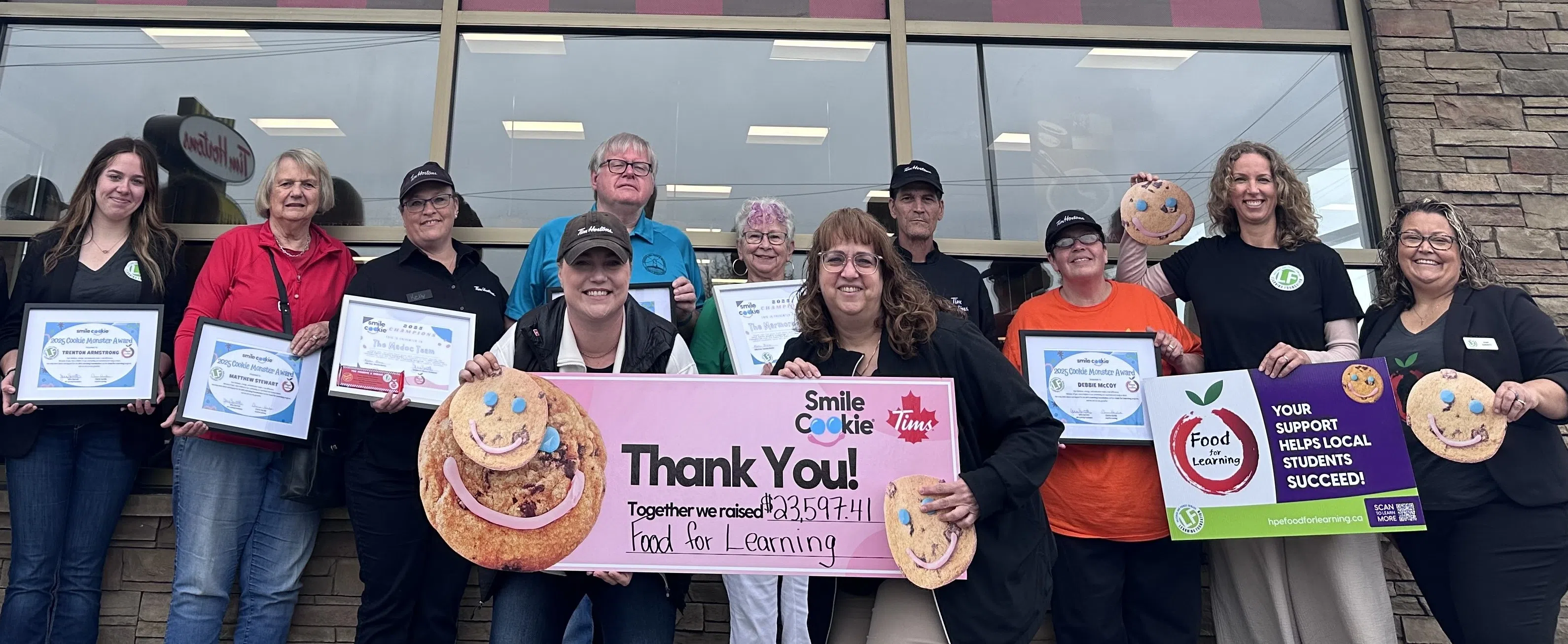 Smile Cookie Campaign raises over $23,000 for local students