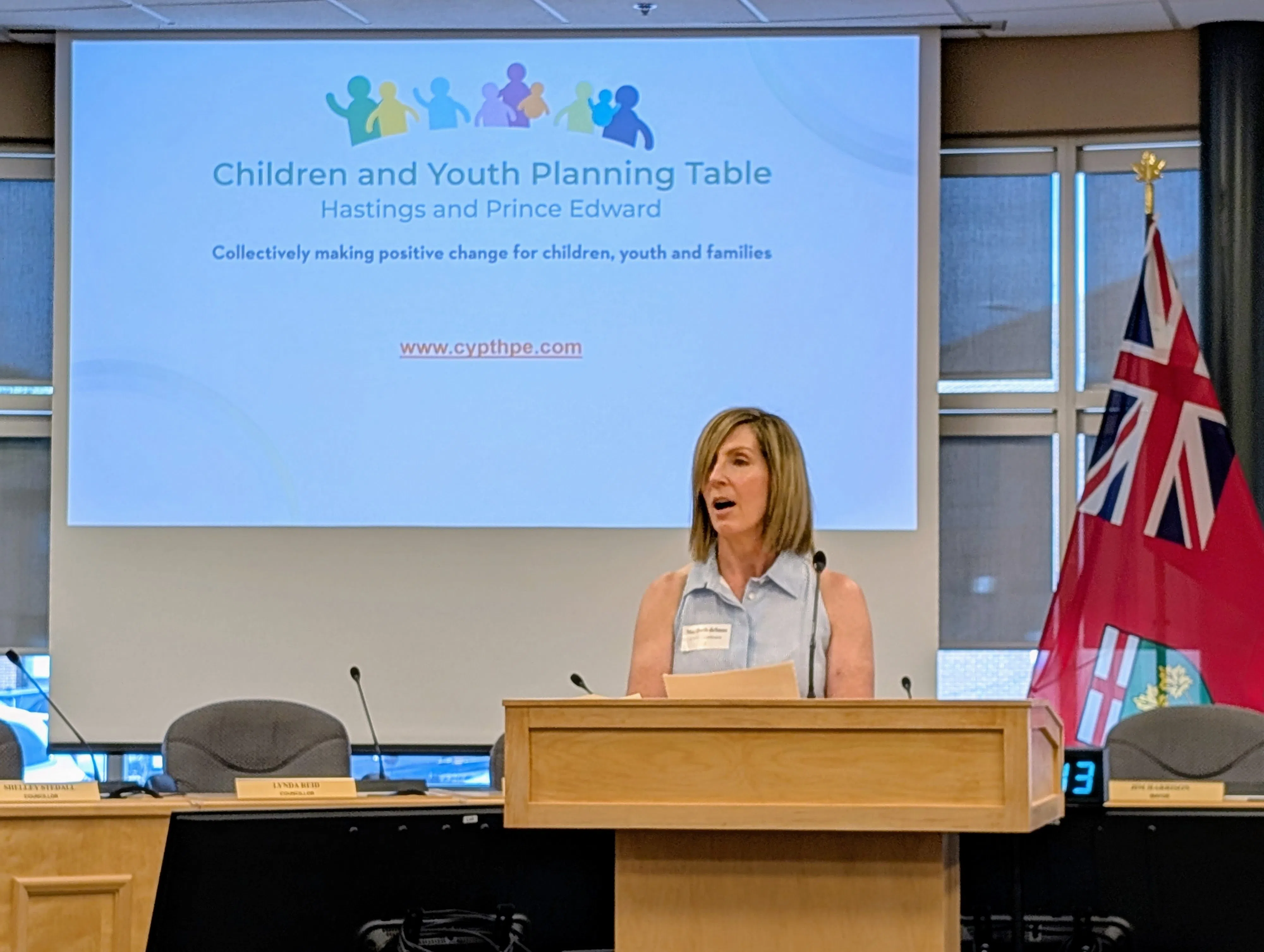 Learning about the work of The Child and Youth Planning Table