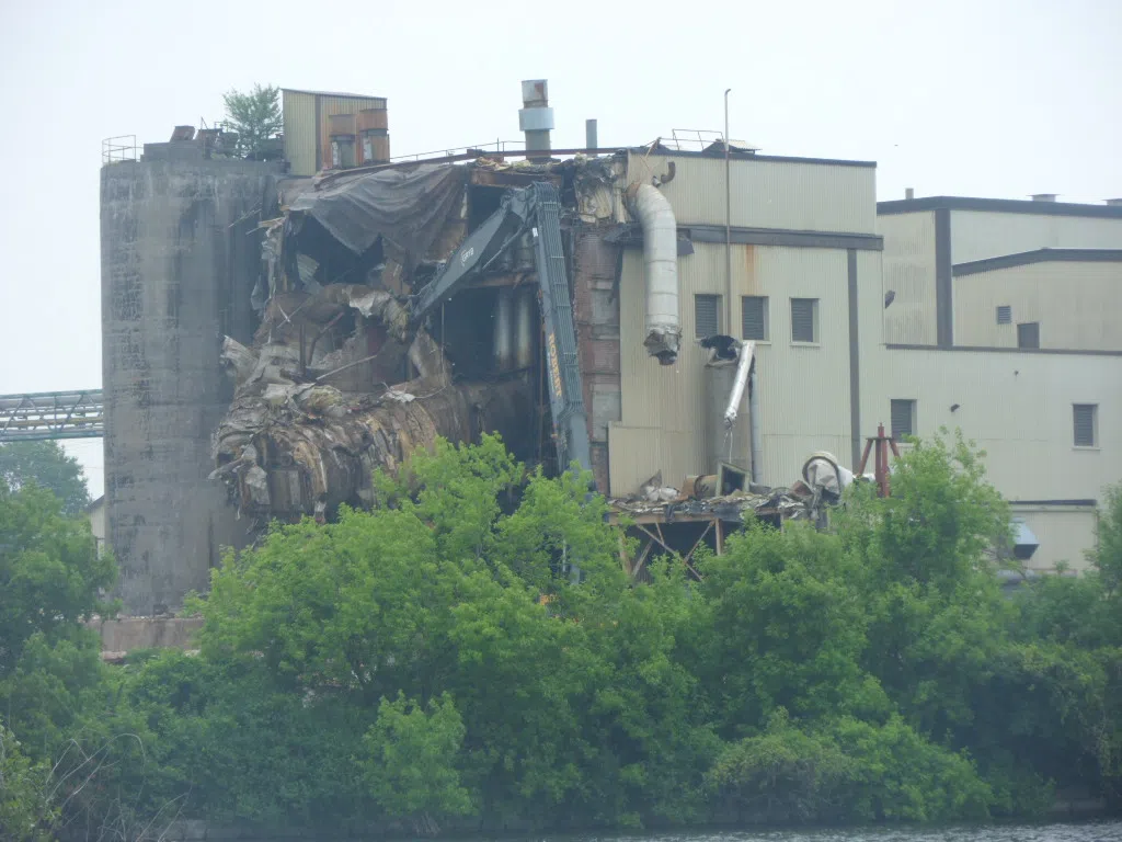 PHOTOS: Norampac and Cascades demo has begun