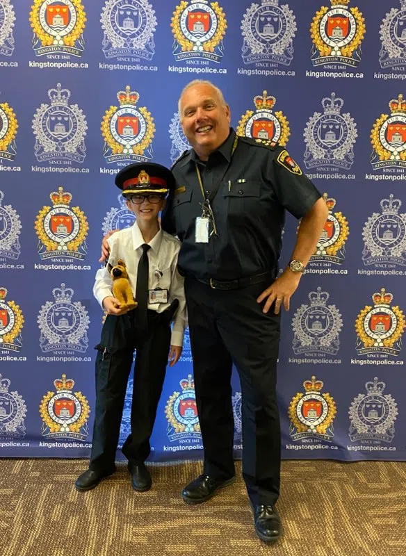 Kingston Police inviting applications from students to be Chief for a Day
