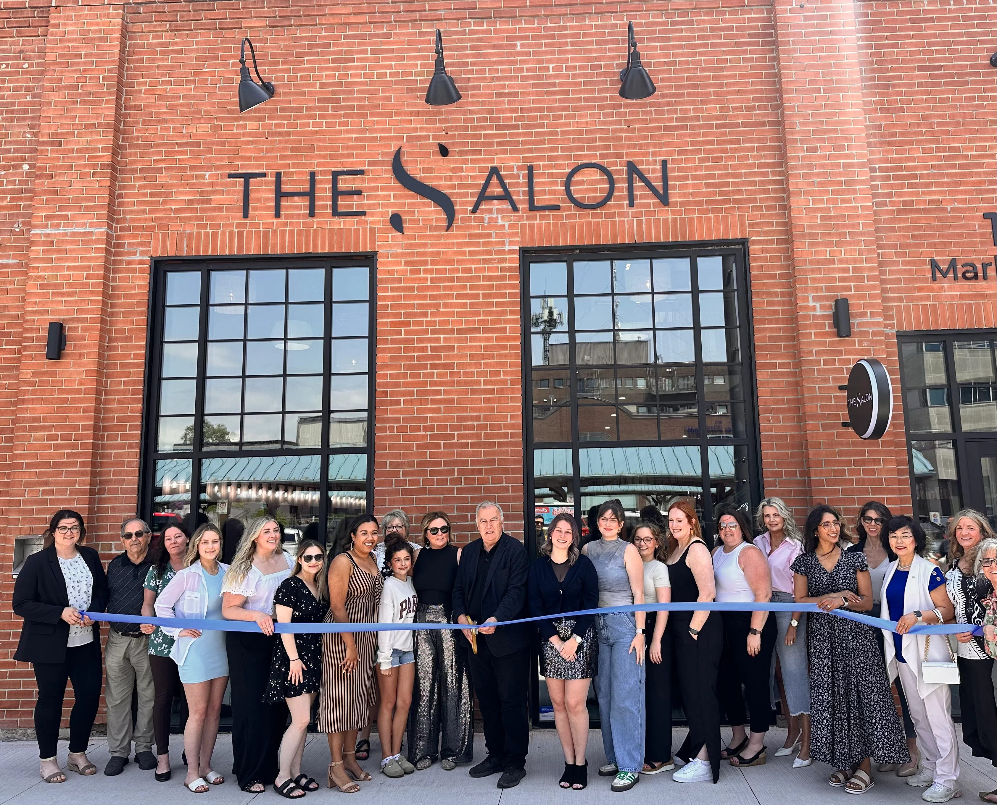 "The Salon" celebrates grand opening at Memorial Market Place in downtown Belleville