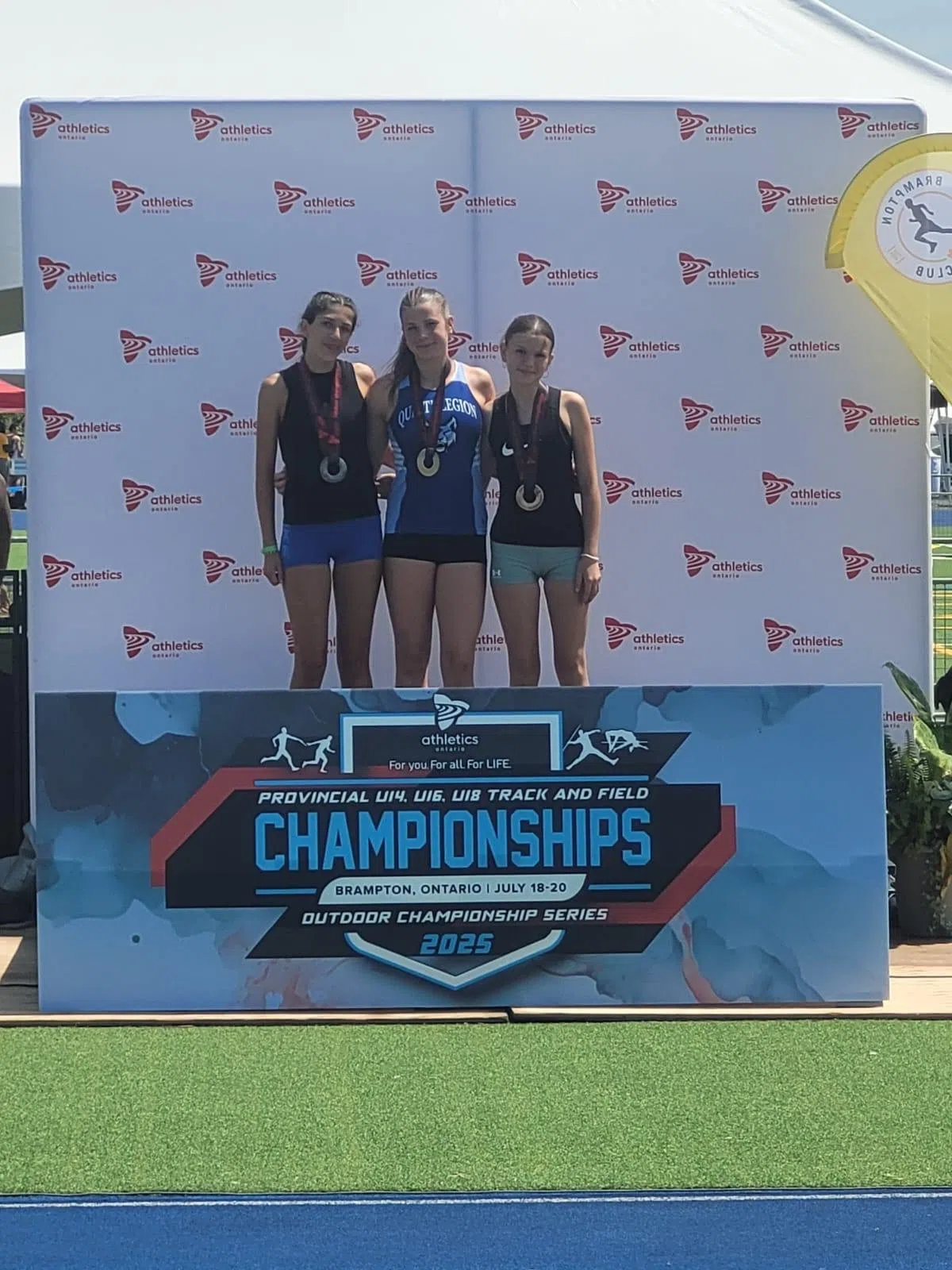 Sage scores gold at provincial track and field