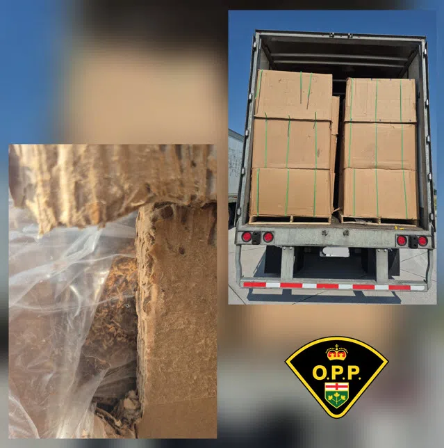 Traffic complaint leads to transport filled with millions of dollars worth of contraband tobacco