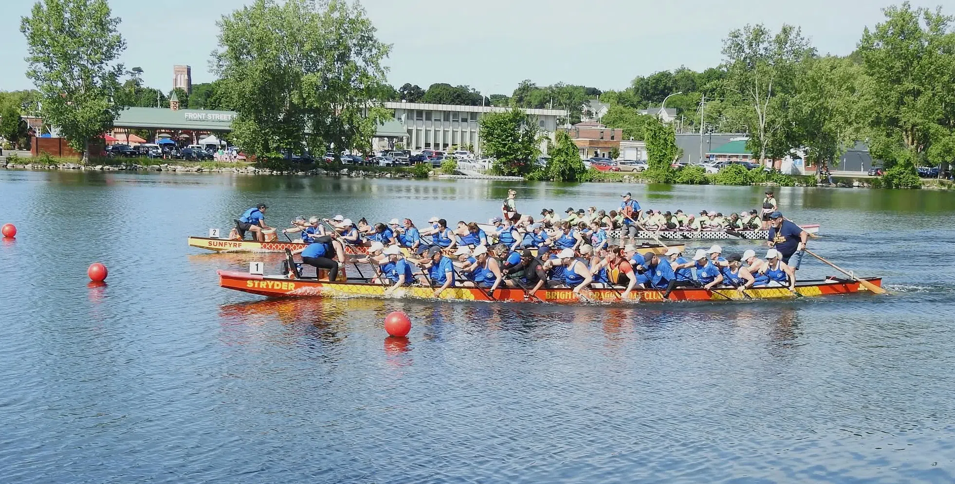 Photo finish and all fun for Dragon Boat Festival