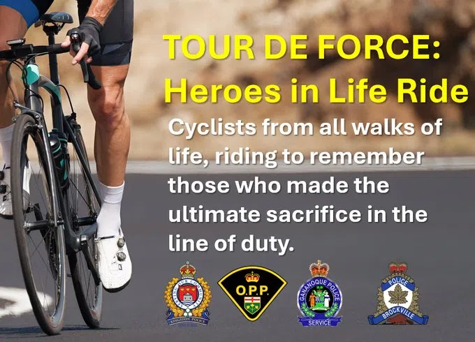 Tour De Force bicycle ride starts Saturday