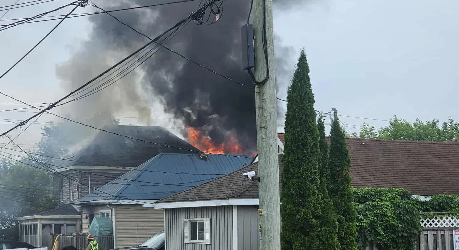 Homeowner calls house fire arson, safety issues with unhoused