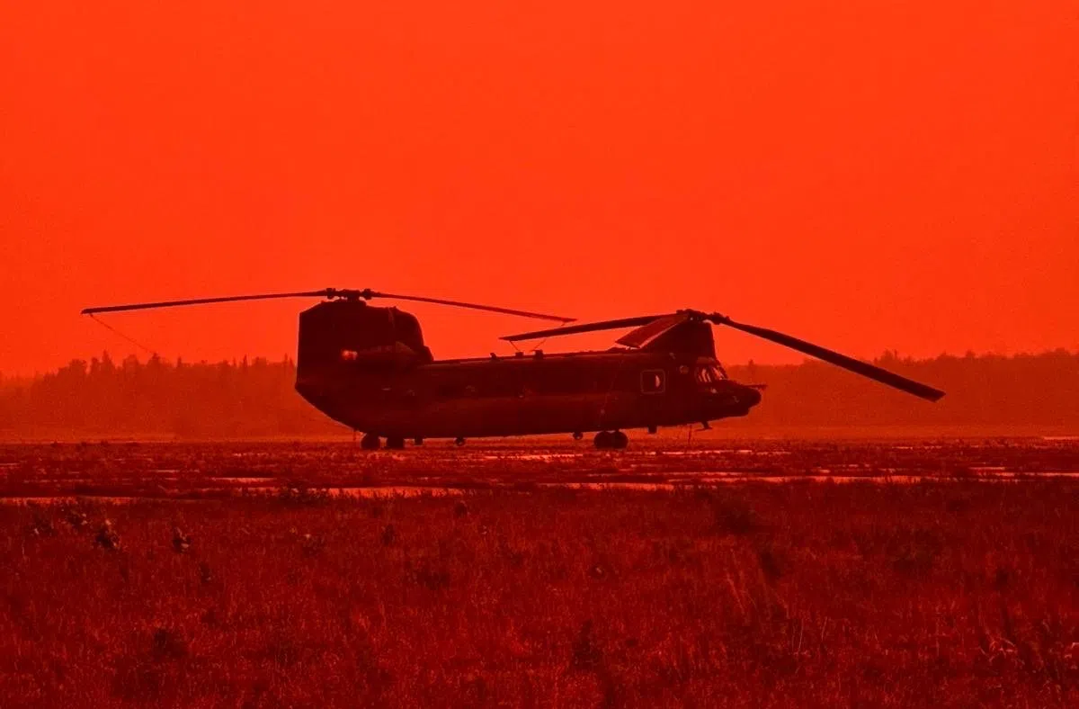 CFB Trenton Colonel oversees wildfire evacuations