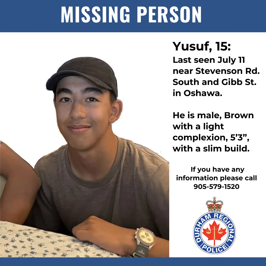 Missing teenager from Oshawa
