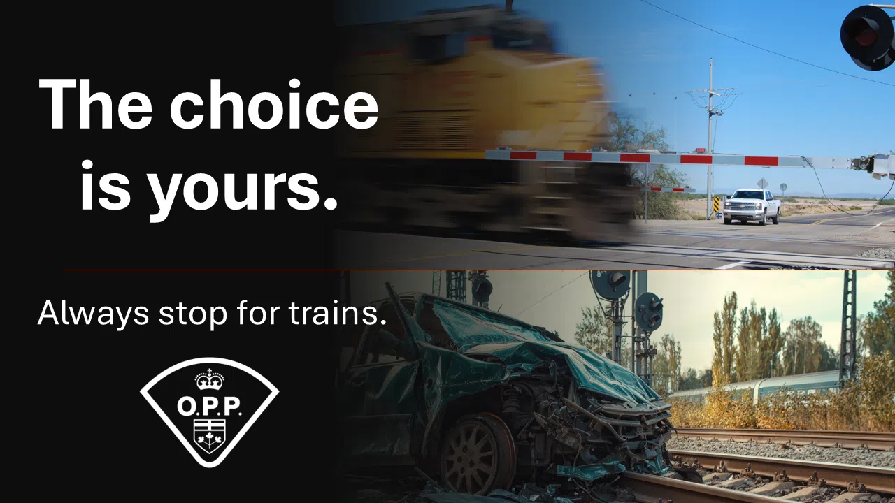 No injuries, driver charged after vehicle, train collide