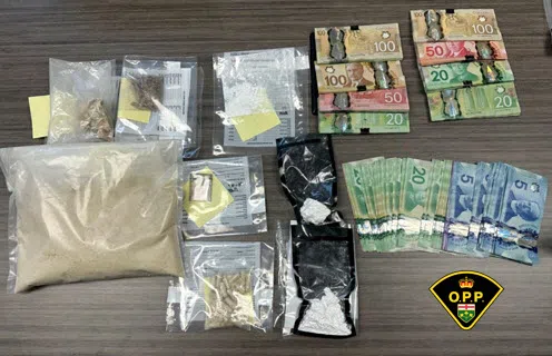 Three people charged after illegal drugs seized in Quinte West and Stirling