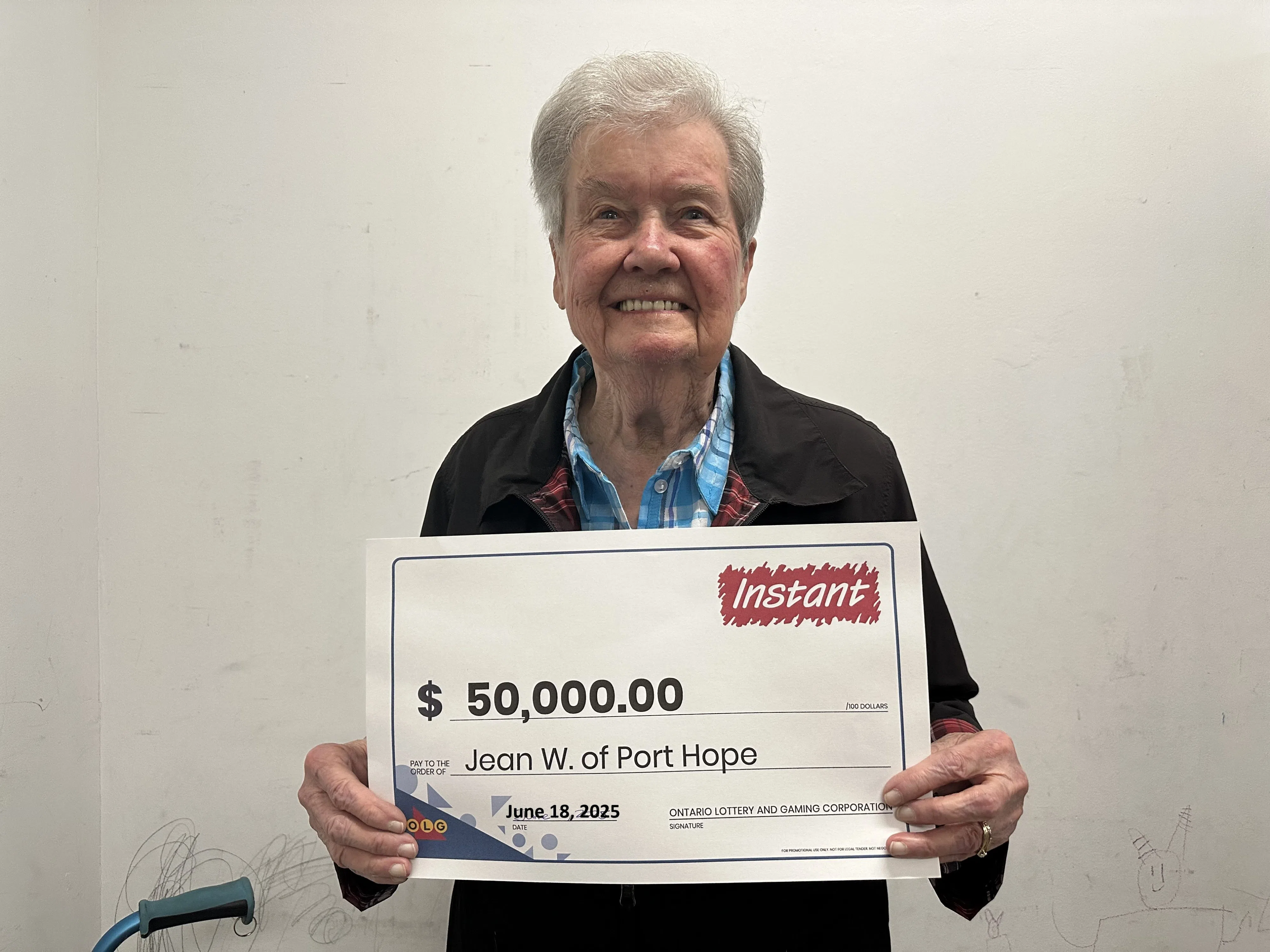 Port Hope resident wins 50 grand in instant lottery game