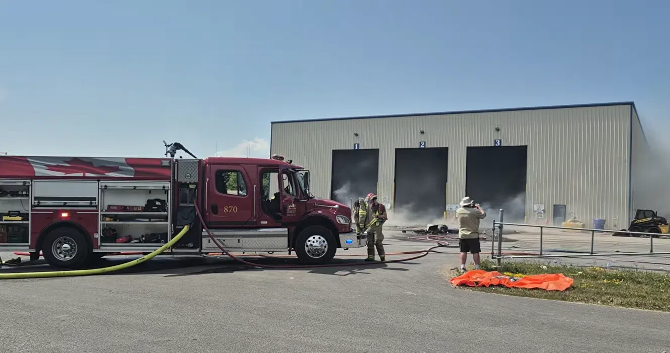 Waste Transfer Station Fire in Cramahe