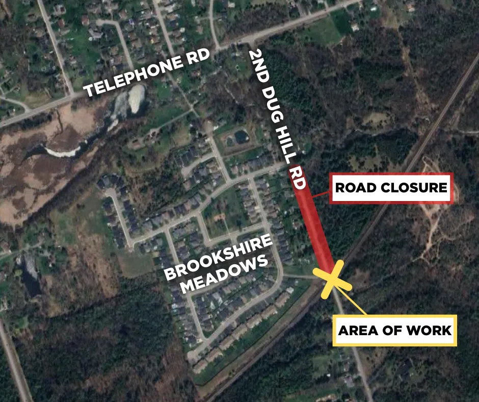 Closure of 2nd Dug Hill Road scheduled for August 22