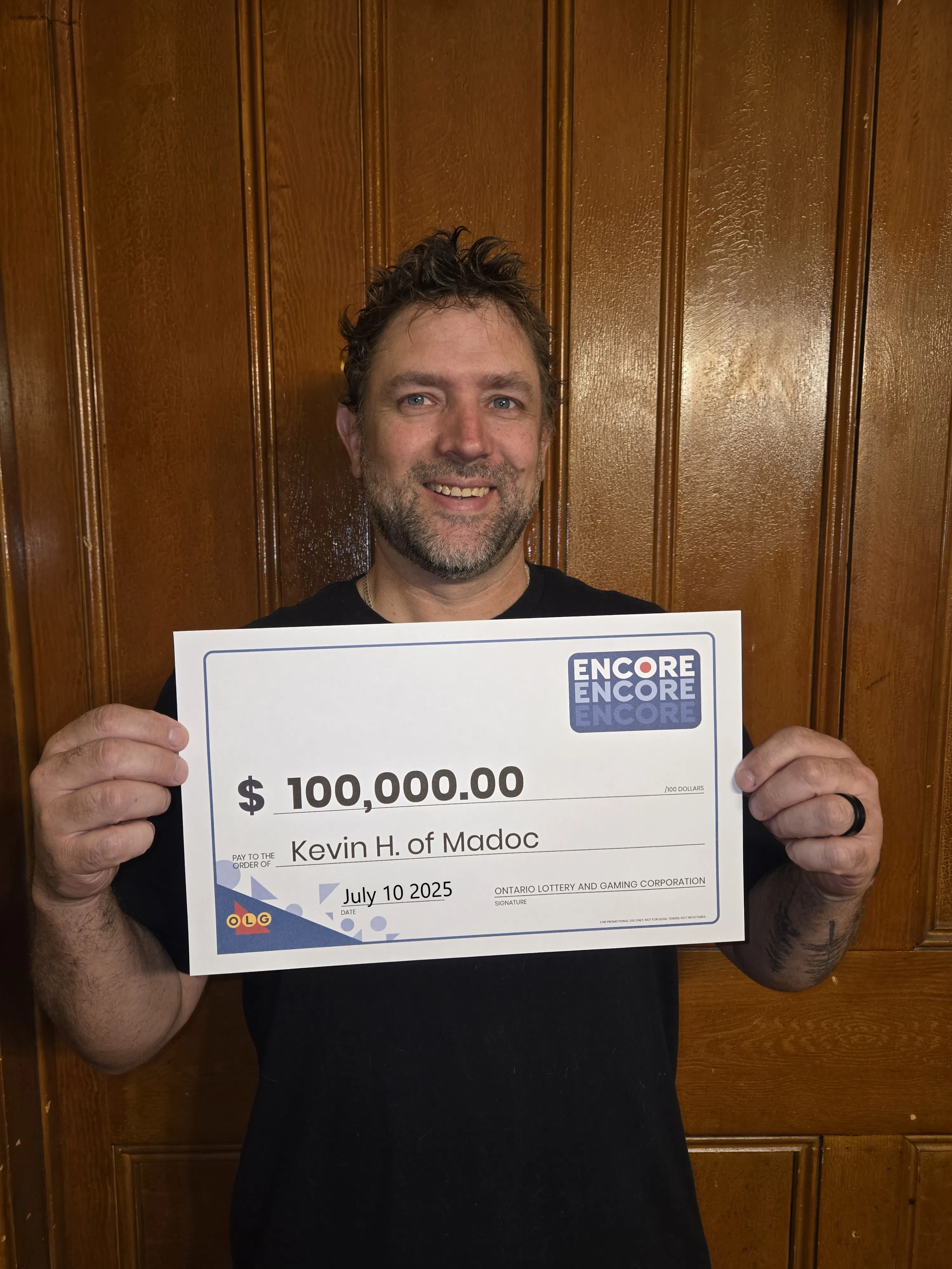 Madoc resident wins big
