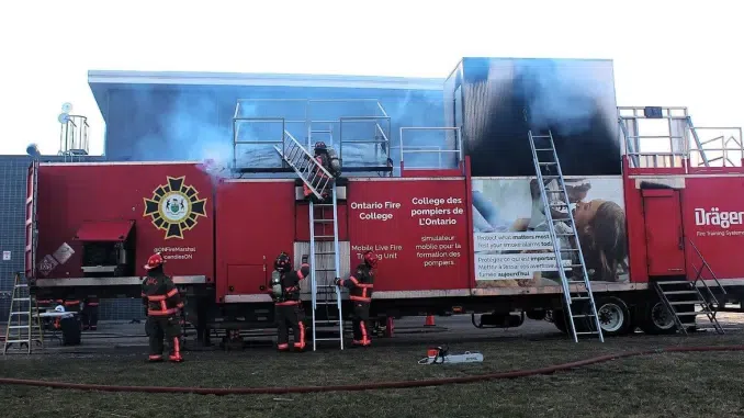 Fire Training at Station #2