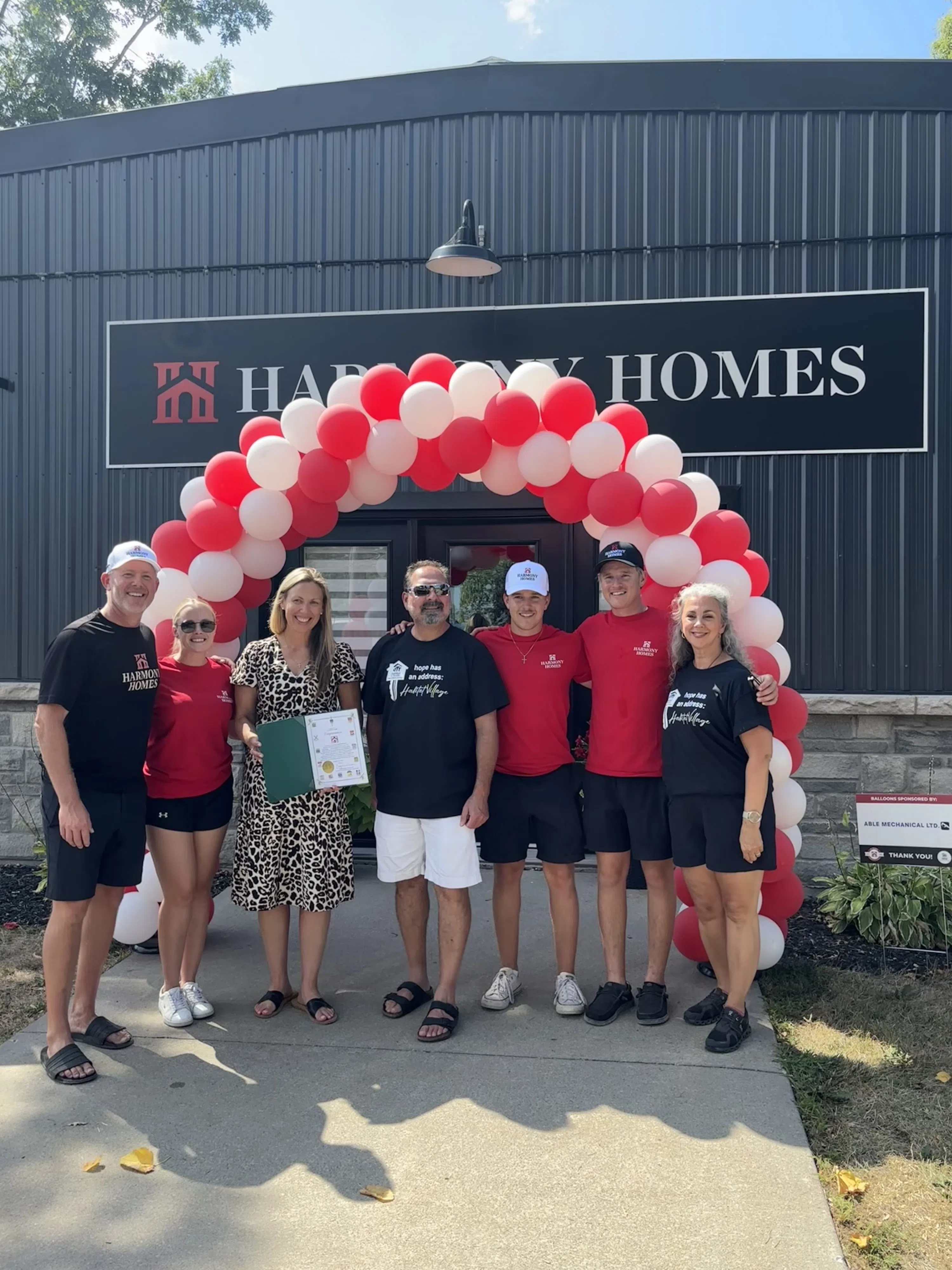 Harmony Homes raises over $4,000 for Habitat for Humanity Prince Edward-Hastings
