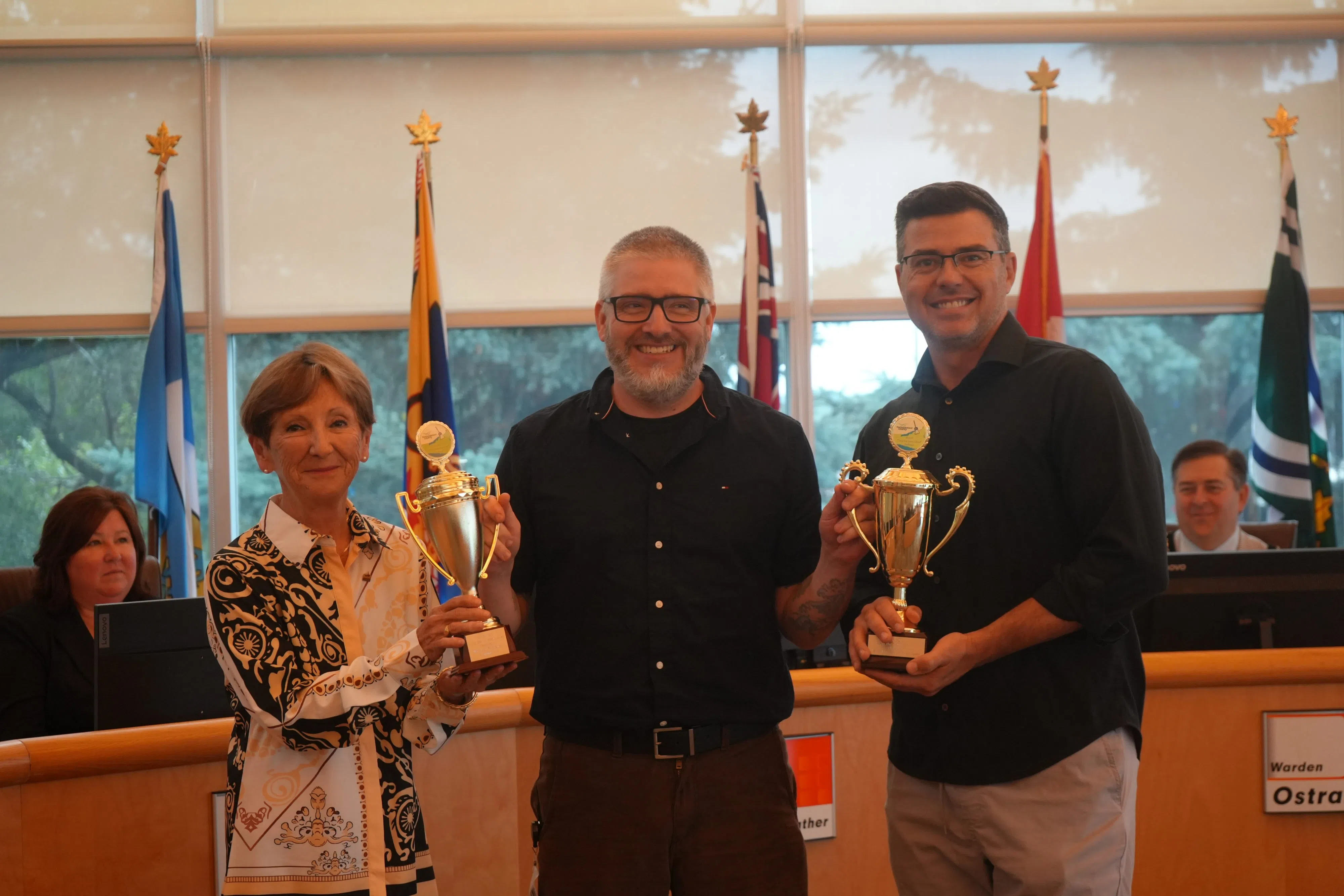 Northumberland County celebrates the winners of the 15th annual Mayors' Keep the County Clean Challenge