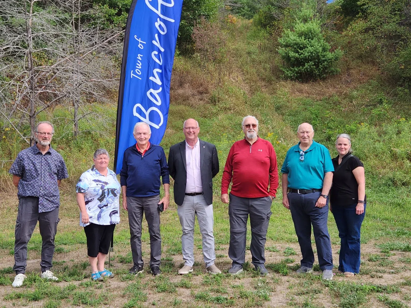 New water tower in Bancroft
