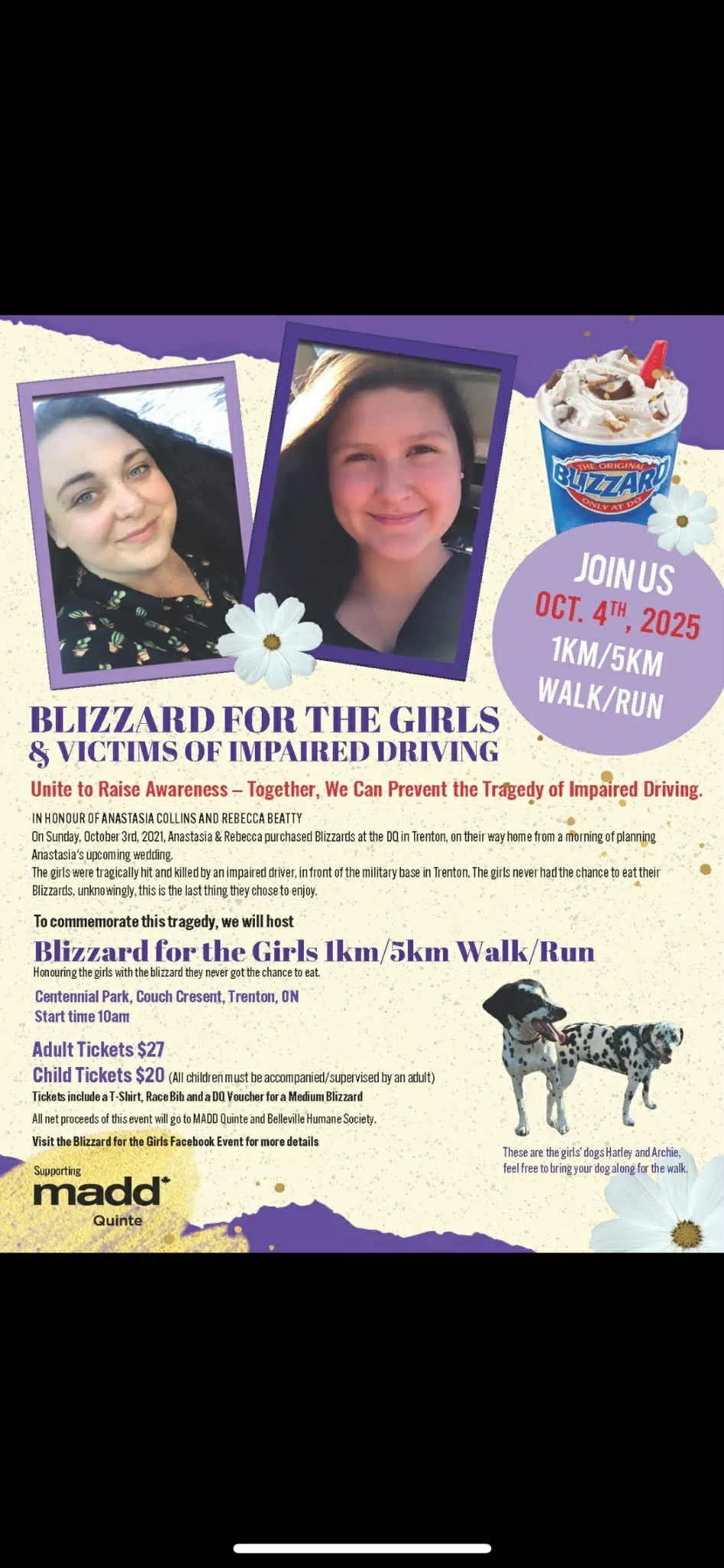 Run/Walk event commemorates young lives lost in a tragic collision