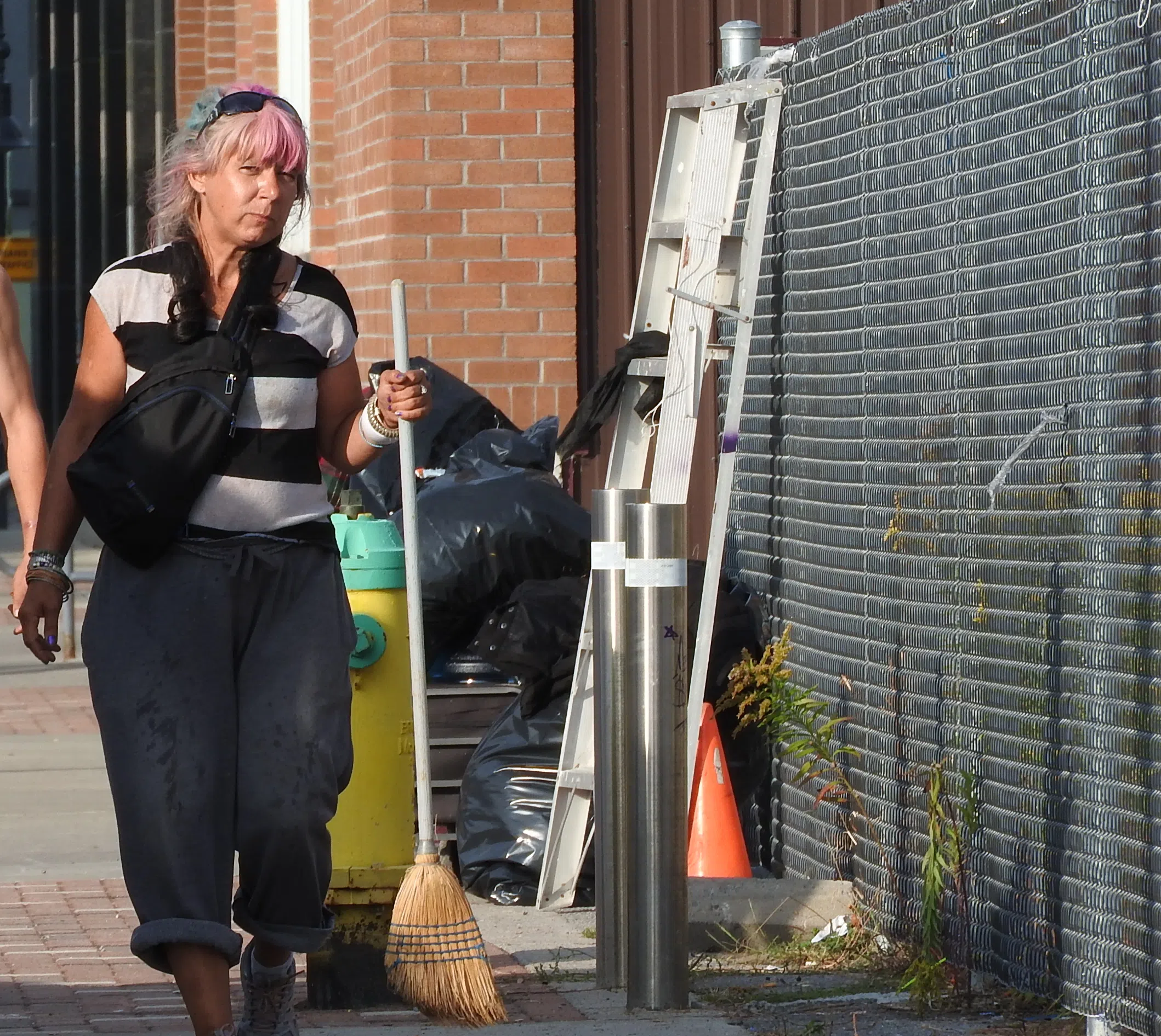 Encampment on the move... again