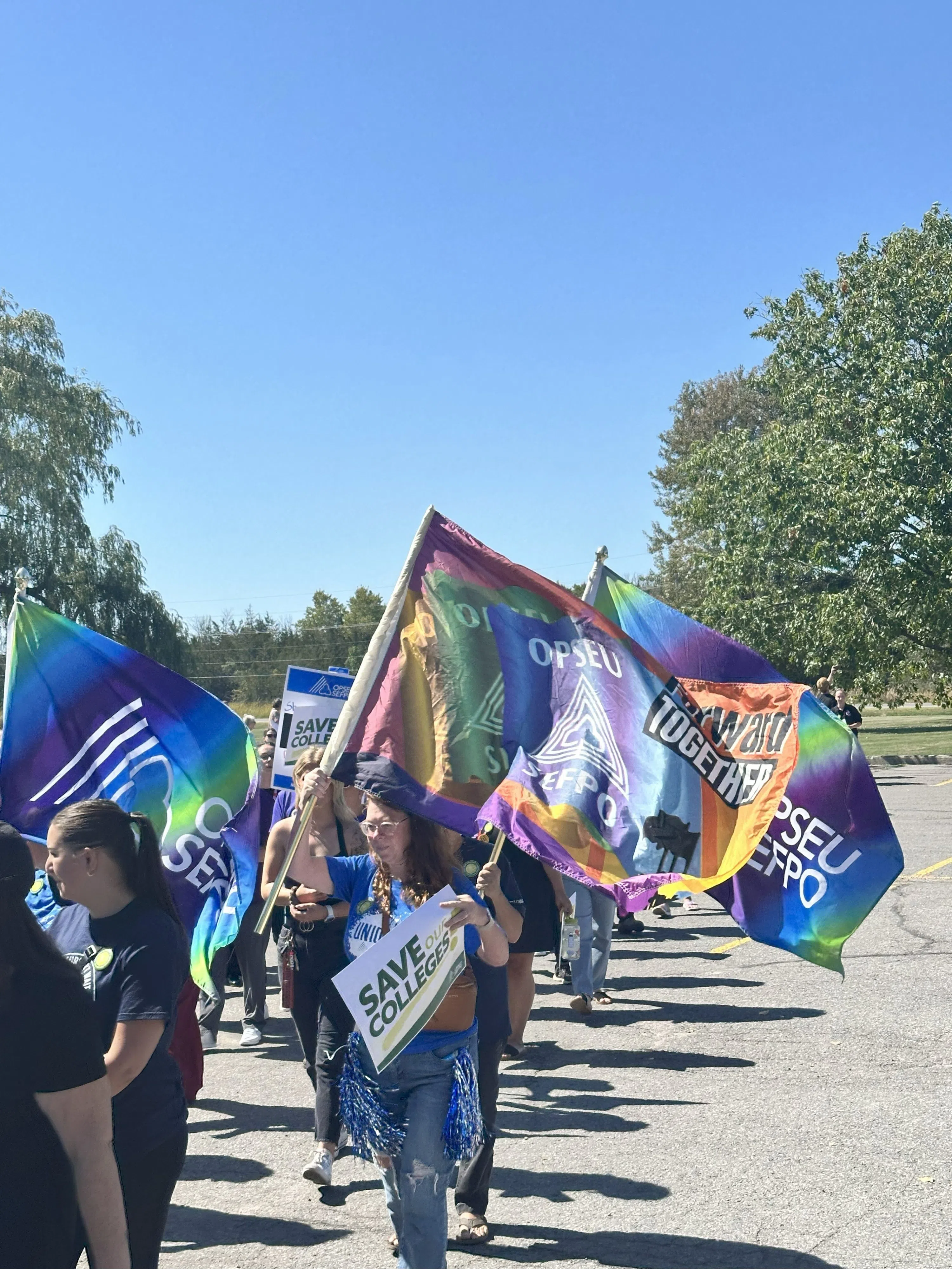 Rally for the future of Loyalist College draws big crowd