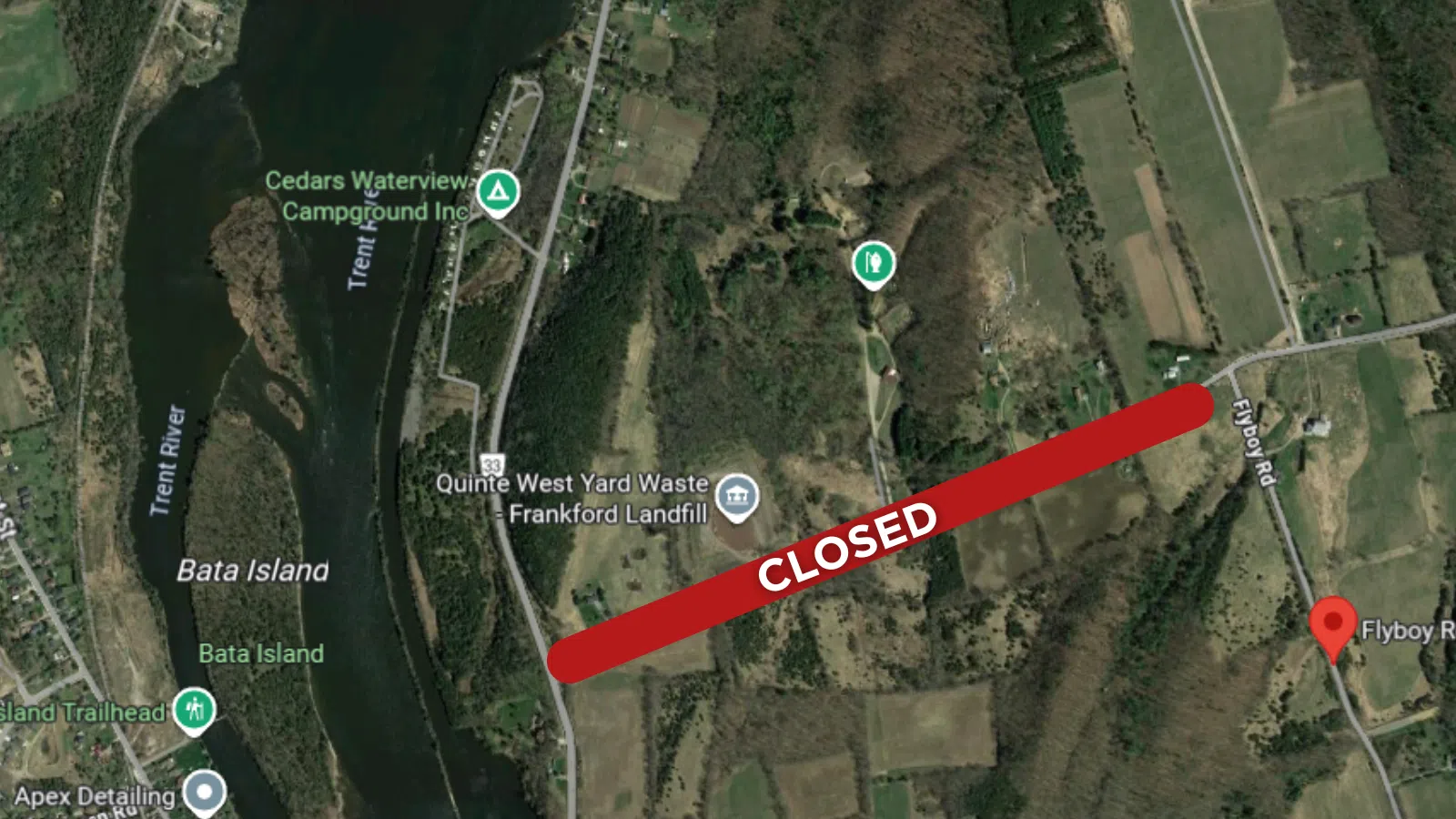 Temporary road closure on Fish and Game Club Road Thursday