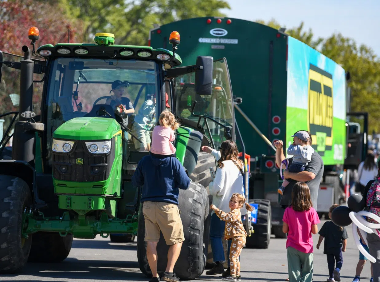 Big stuff rolled out for display