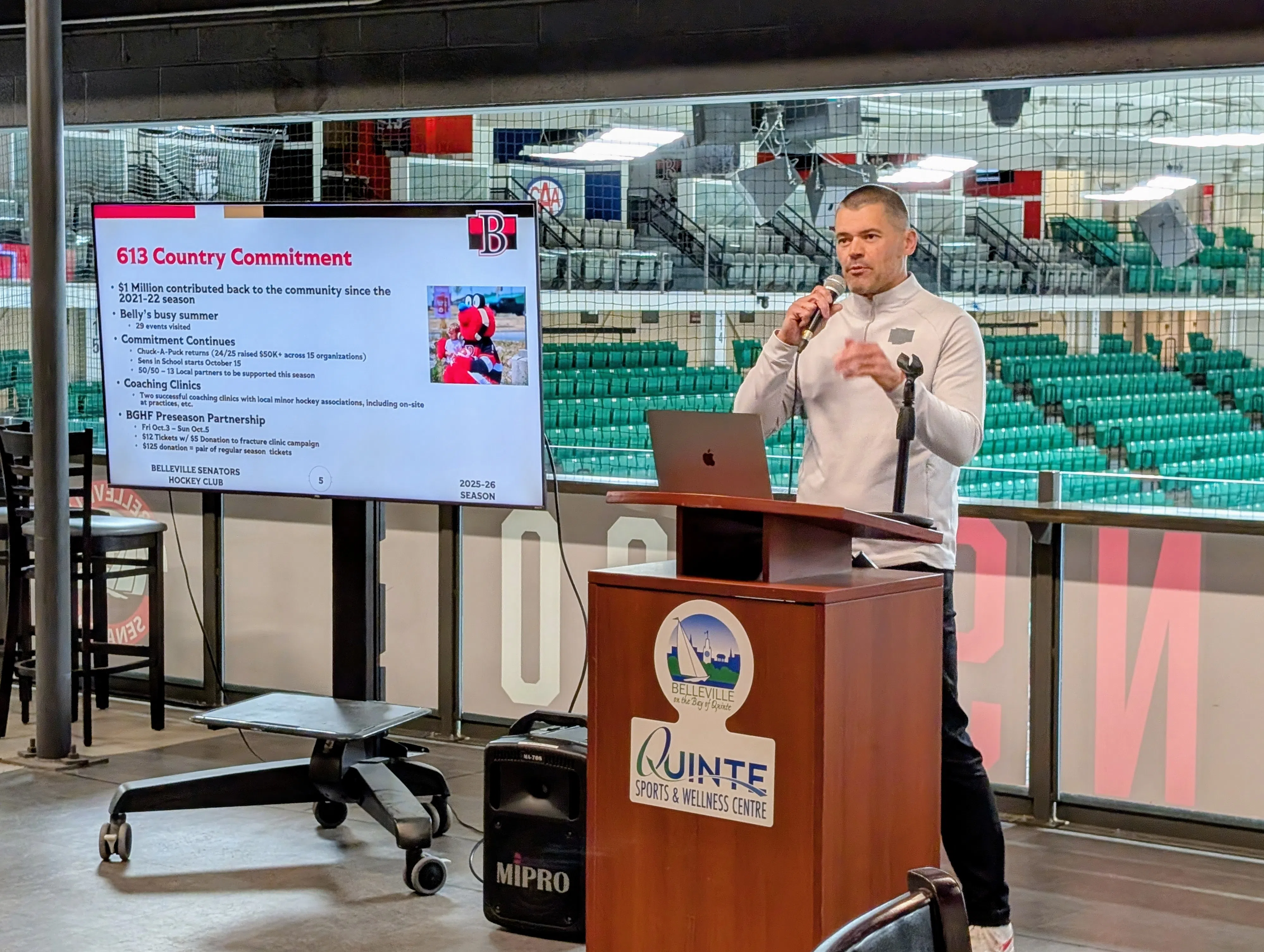 Getting ready for a new Belleville Senators season