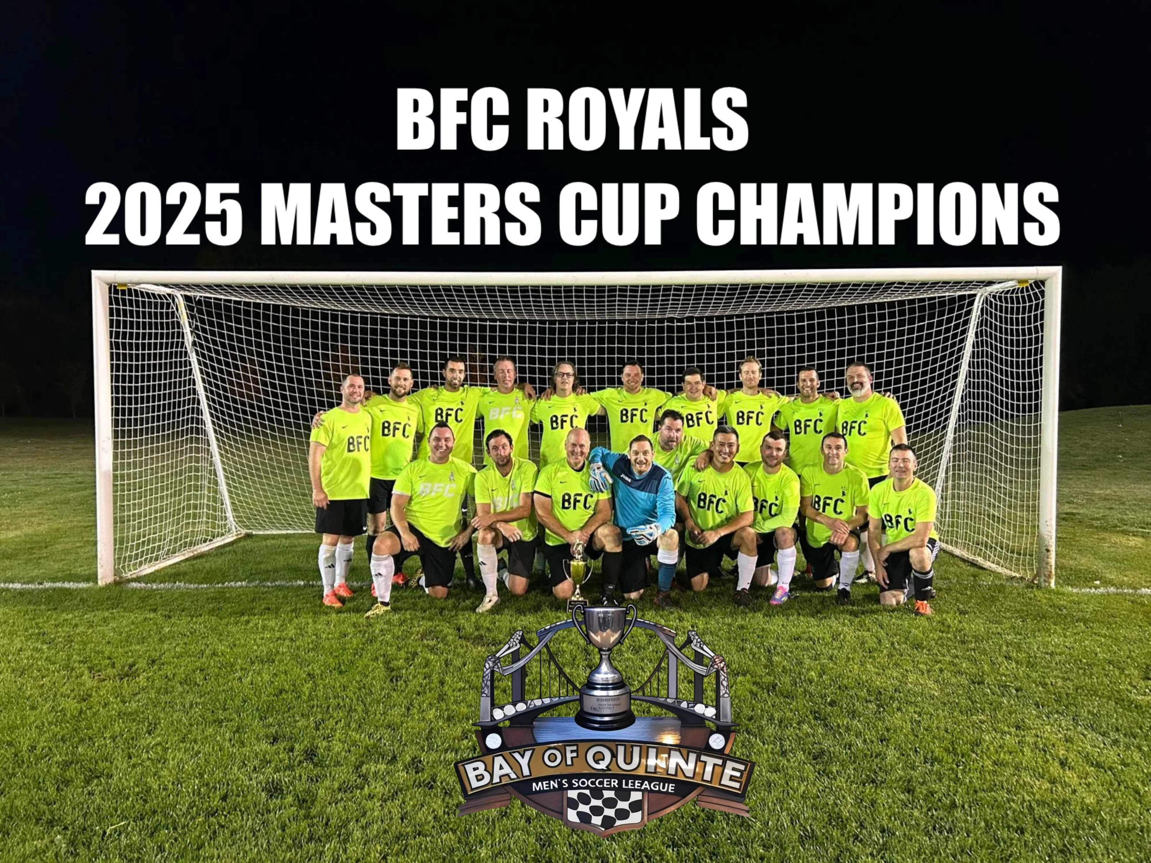 BFC Royals take the Bay of Quinte Masters crown