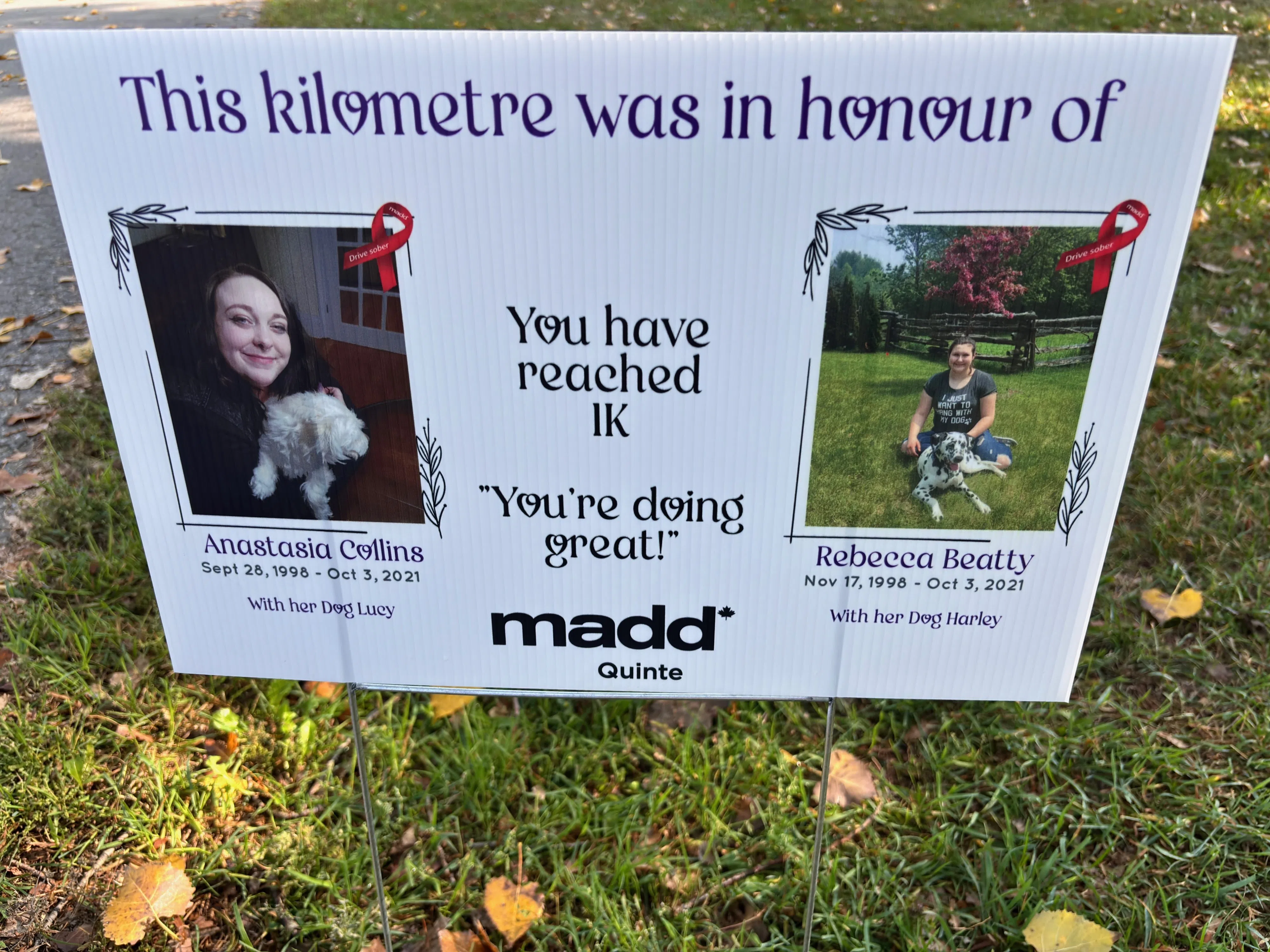 MADD Canada's national campaign focusing on local tragedy