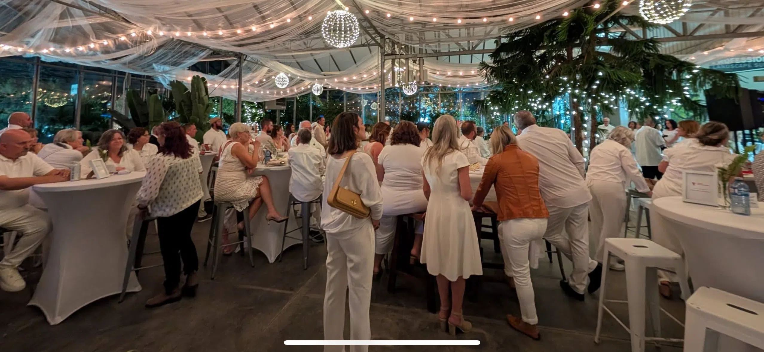 A white night for the YMCA