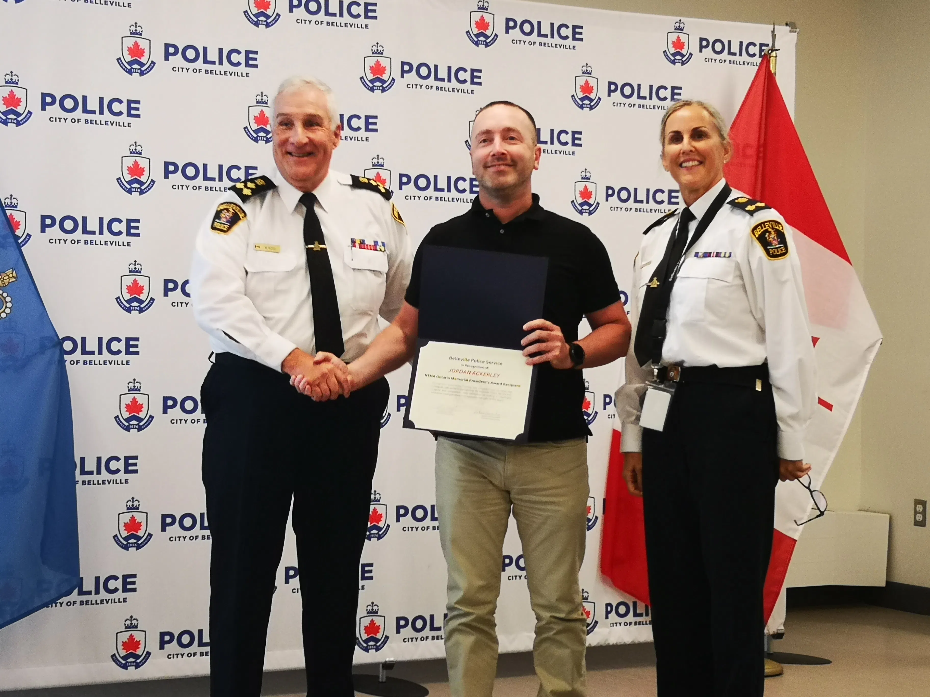 Belleville police commend exceptional officers