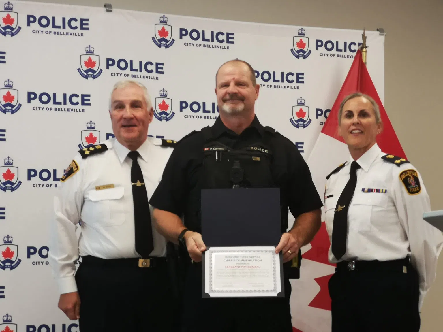 Belleville police commend exceptional officers | Quinte News