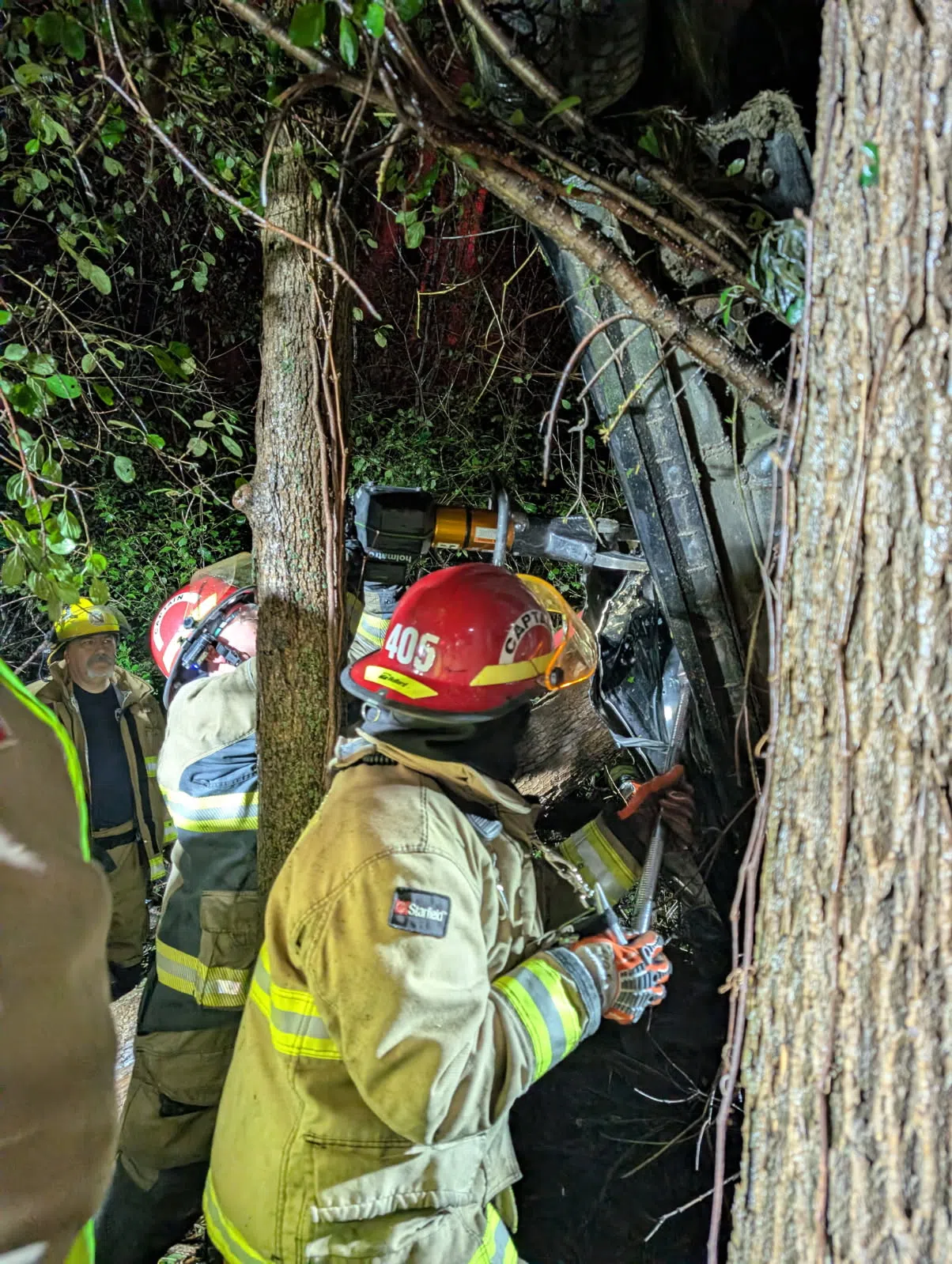 One hurt after vehicle goes off road in Quinte West