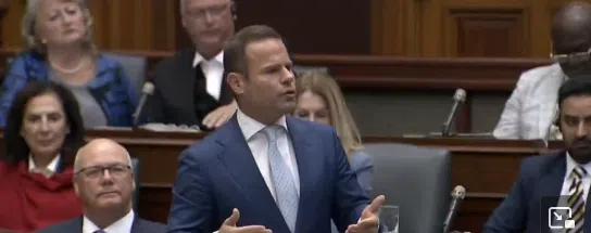 Loyalist College mentioned during questions about Ontario's Skills Development Fund