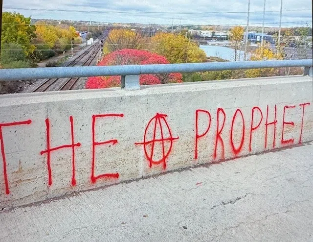 'Tagger' caught red handed in Kingston