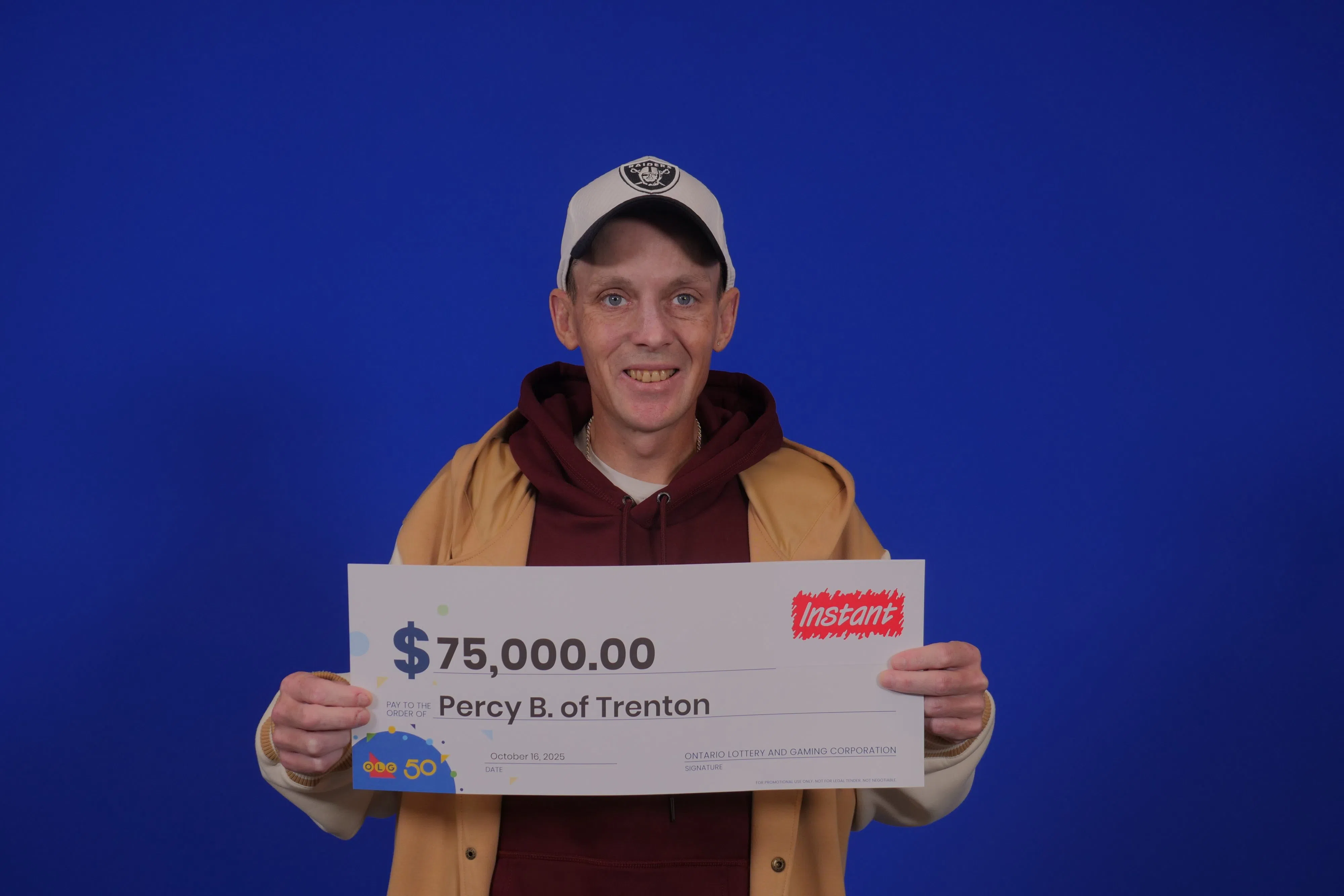 Trenton resident winner of $75,000 top prize