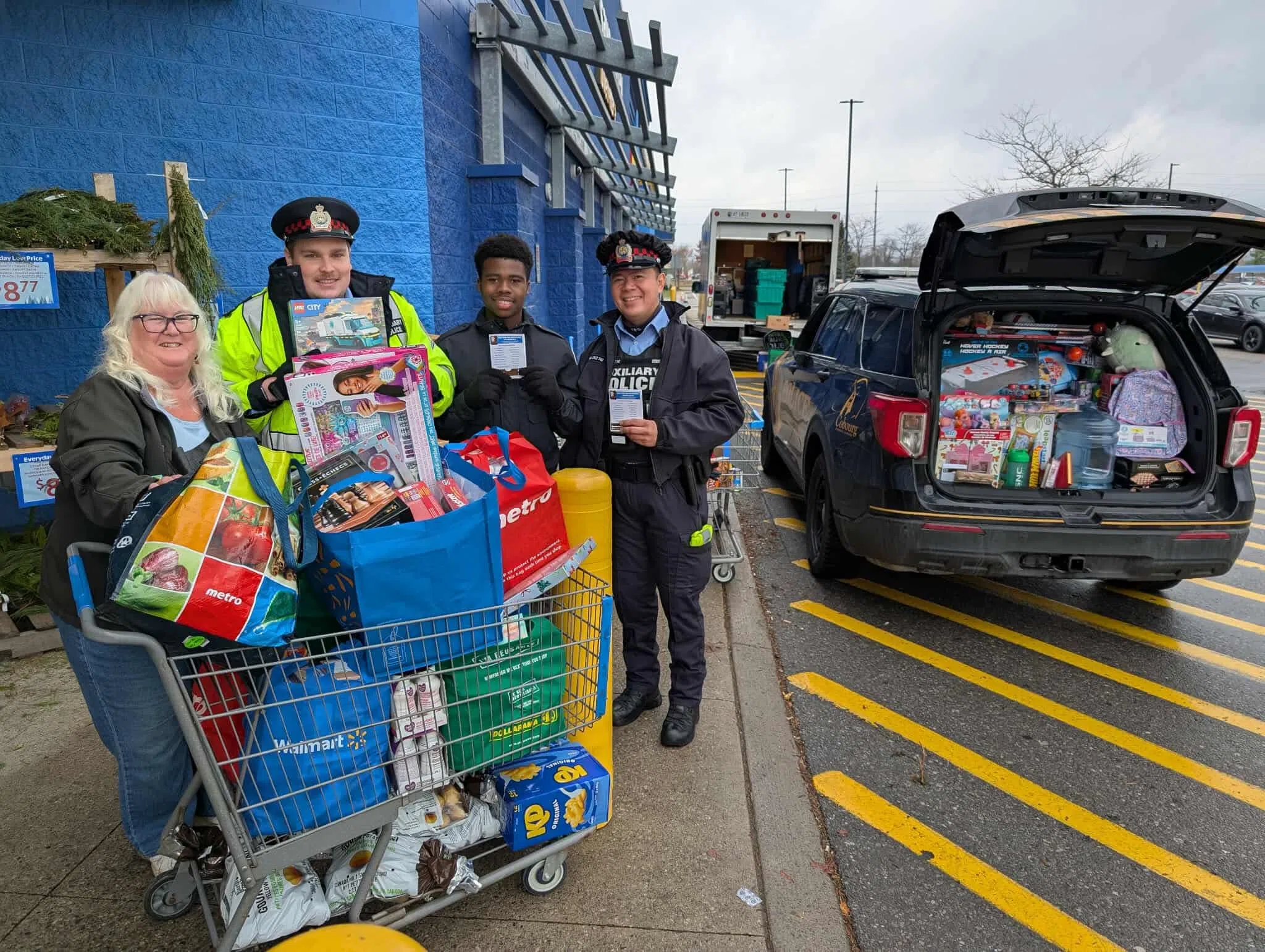 Cobourg Police holiday Cram-A-Cruiser success