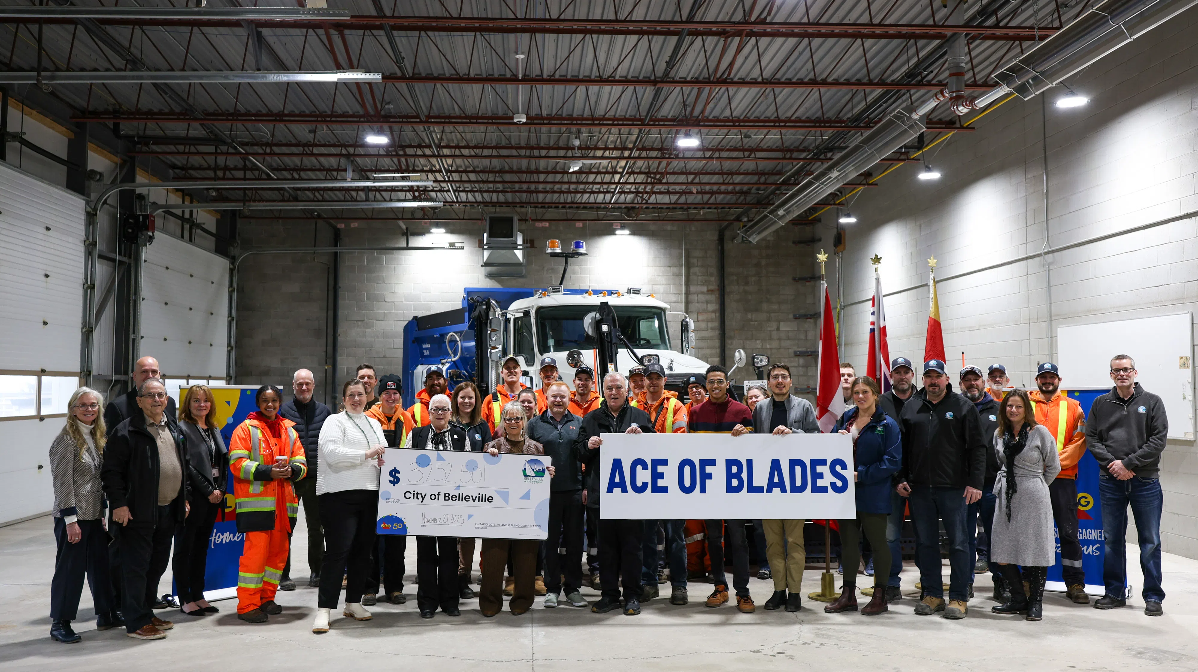 Celebrating OLG Municipality Contribution Agreement