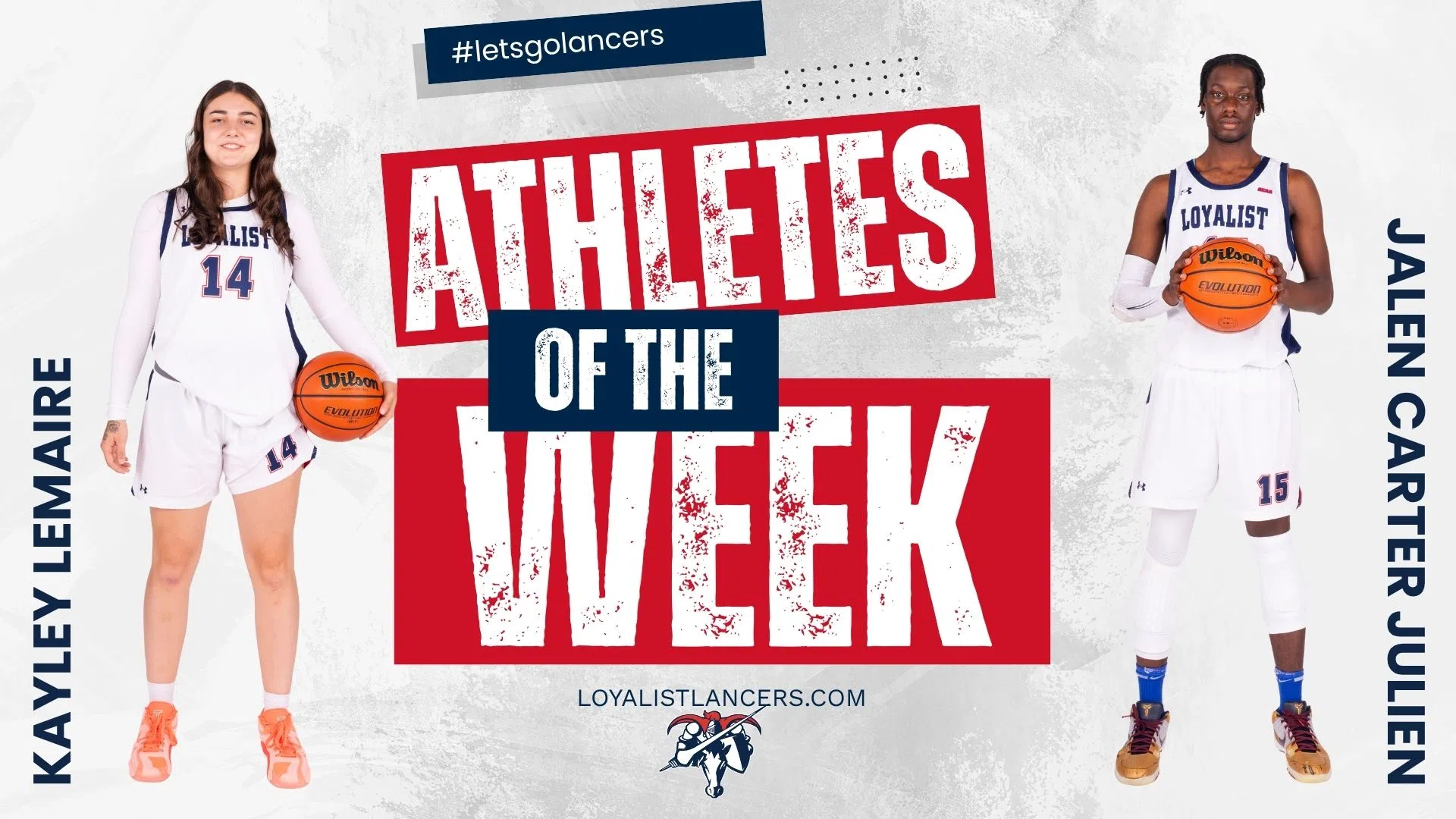 Loyalist Lancers Athletes of the Week